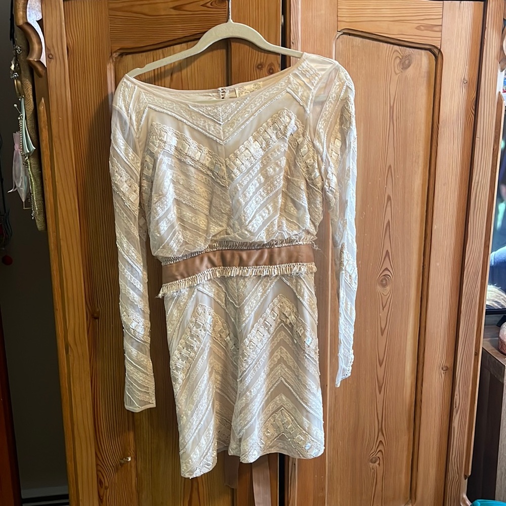 Beautiful Free People beaded dress